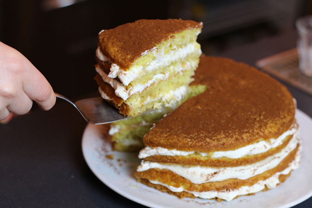 Gateau Tiramisu Ou Tiramisu Cake Pour La Fete Des Meres Hervecuisine Com