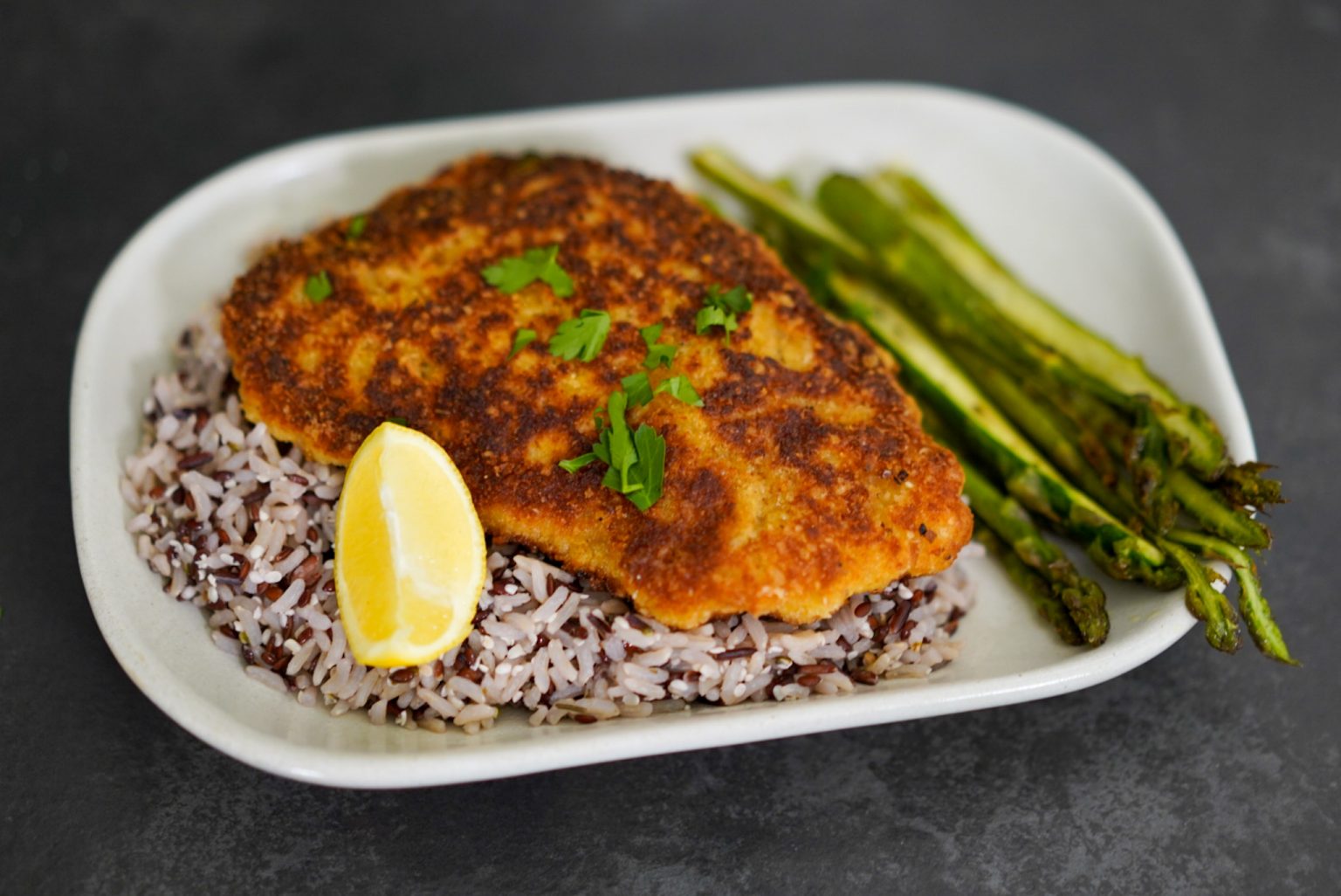 Escalope de veau milanaise