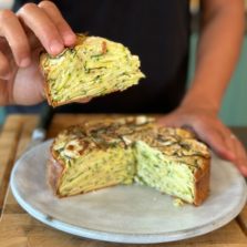 gateau invisible aux courgettes