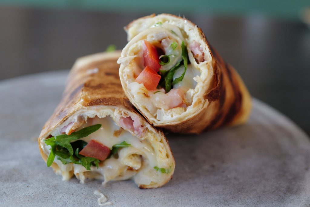 recette des wraps à la poêle