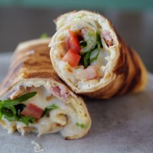 recette des wraps à la poêle