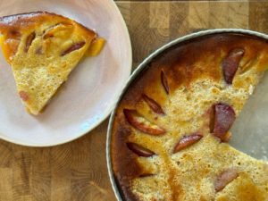 clafoutis nectarines