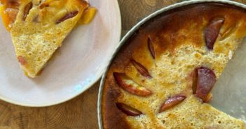 clafoutis nectarines