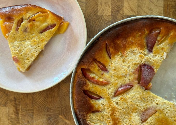 clafoutis nectarines