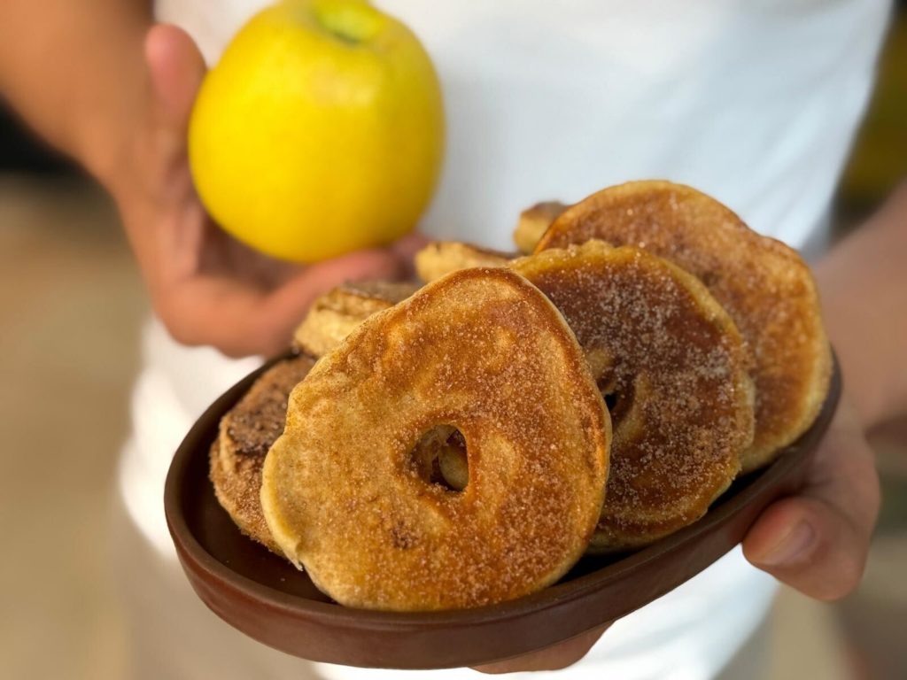 pancakes à la pomme