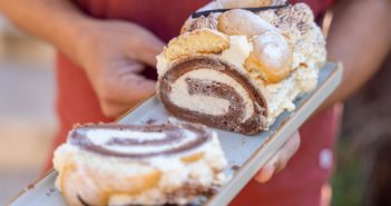 bûche de Noël tiramisu